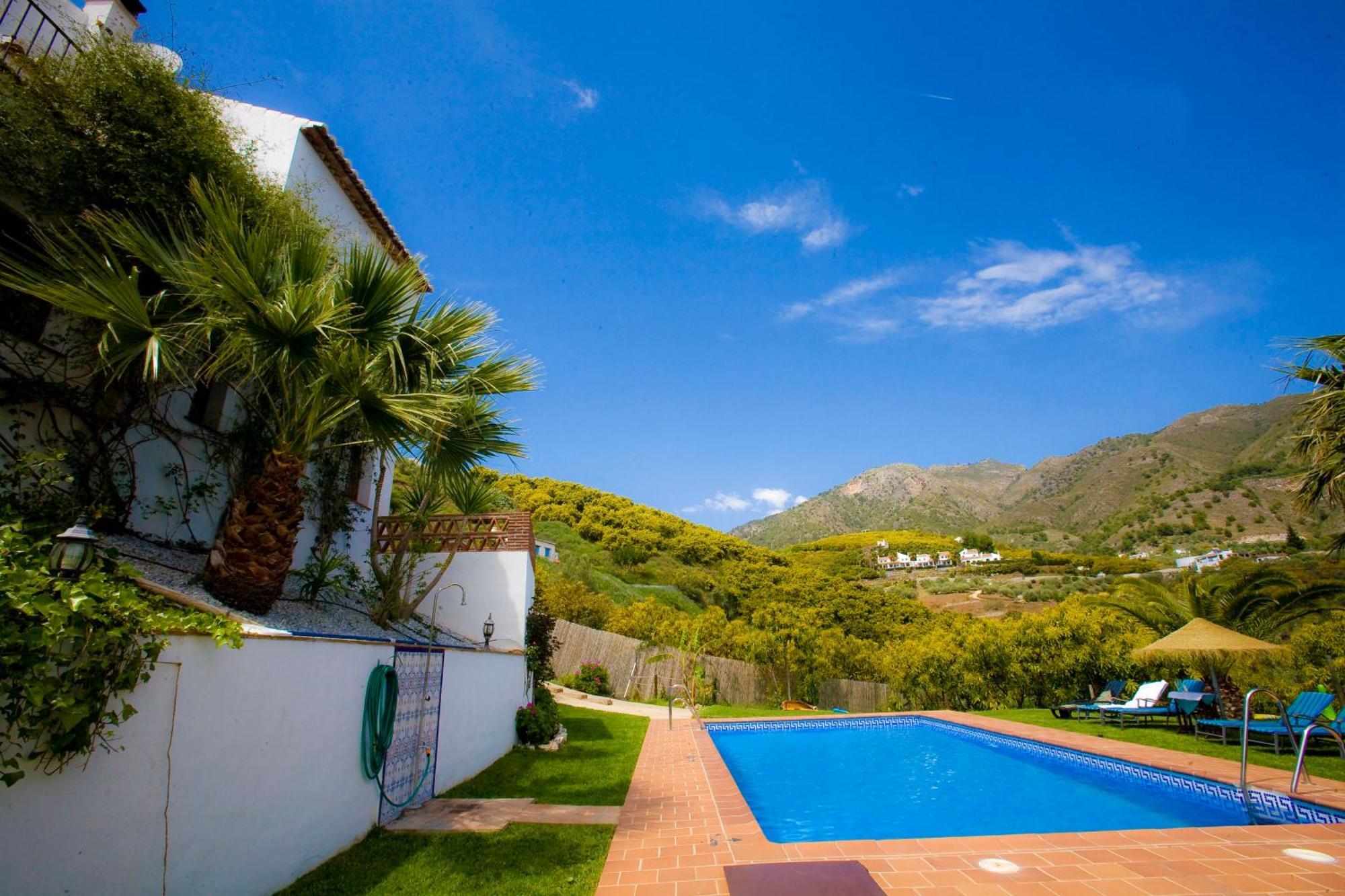 Casa Rural Alqueria Del Duende Frigiliana Bagian luar foto