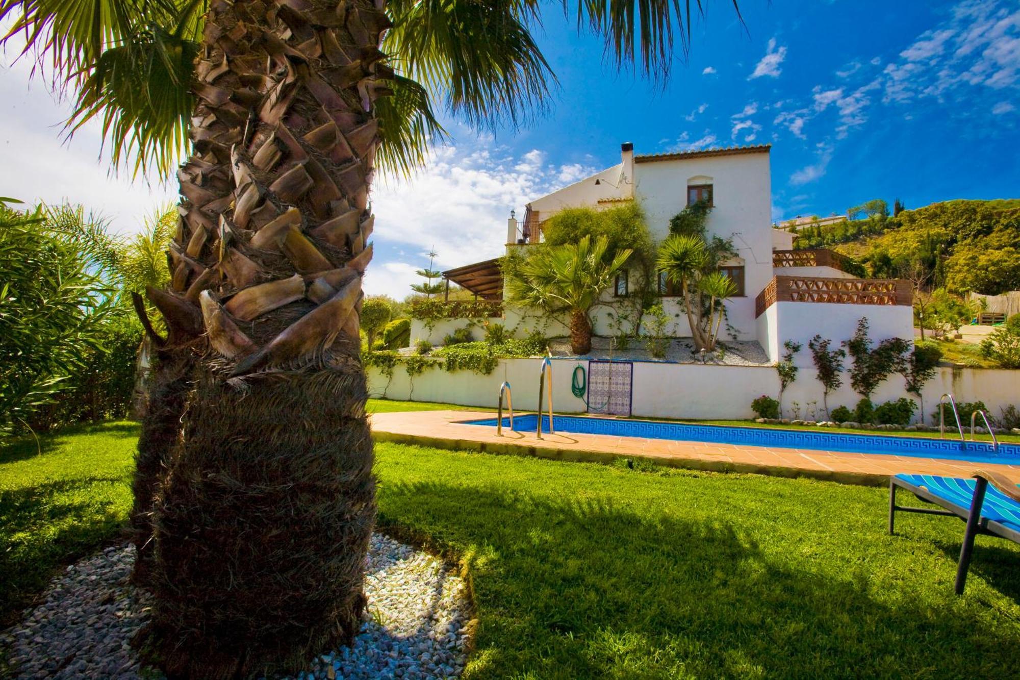 Casa Rural Alqueria Del Duende Frigiliana Bagian luar foto
