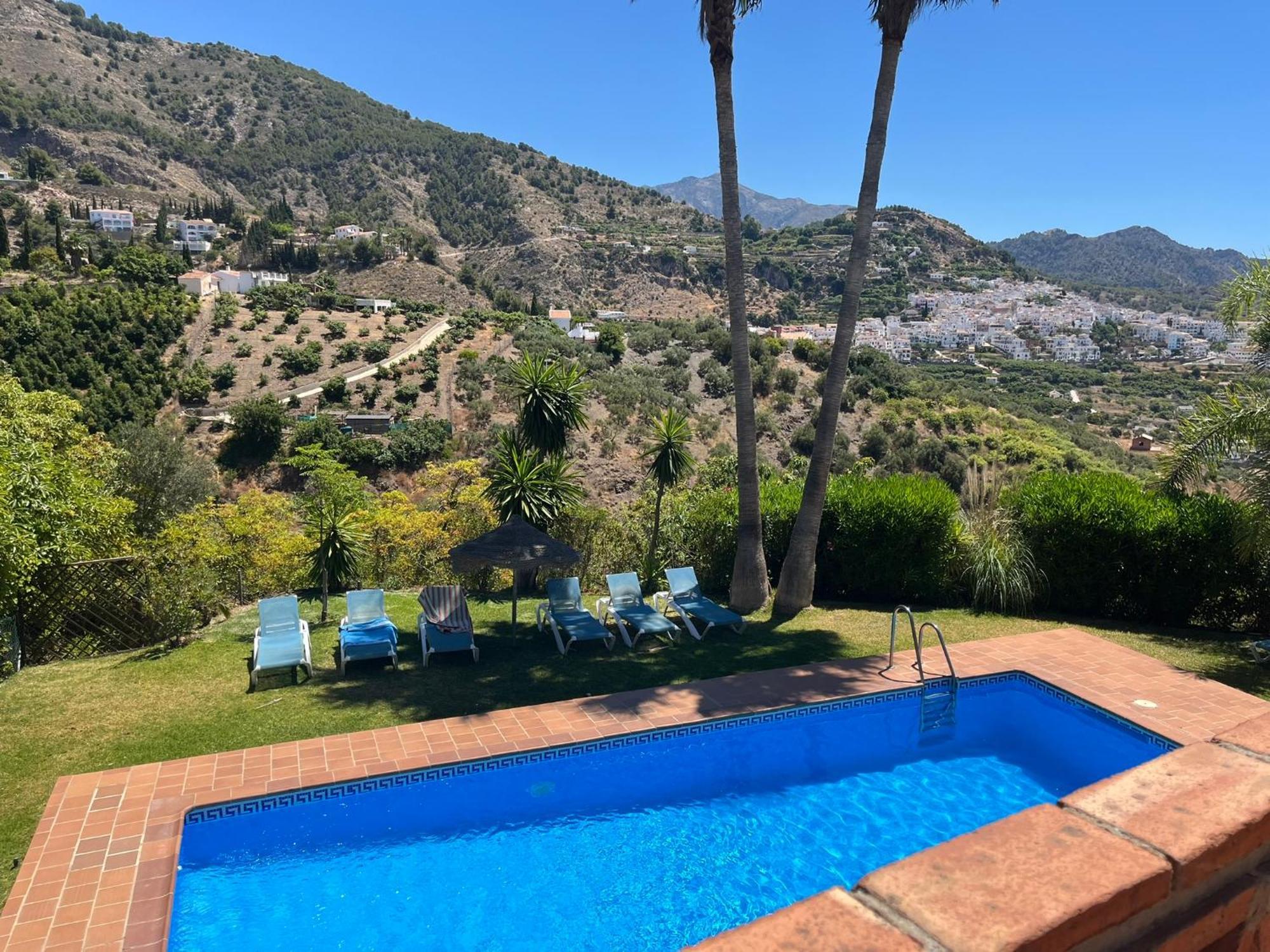 Casa Rural Alqueria Del Duende Frigiliana Bagian luar foto