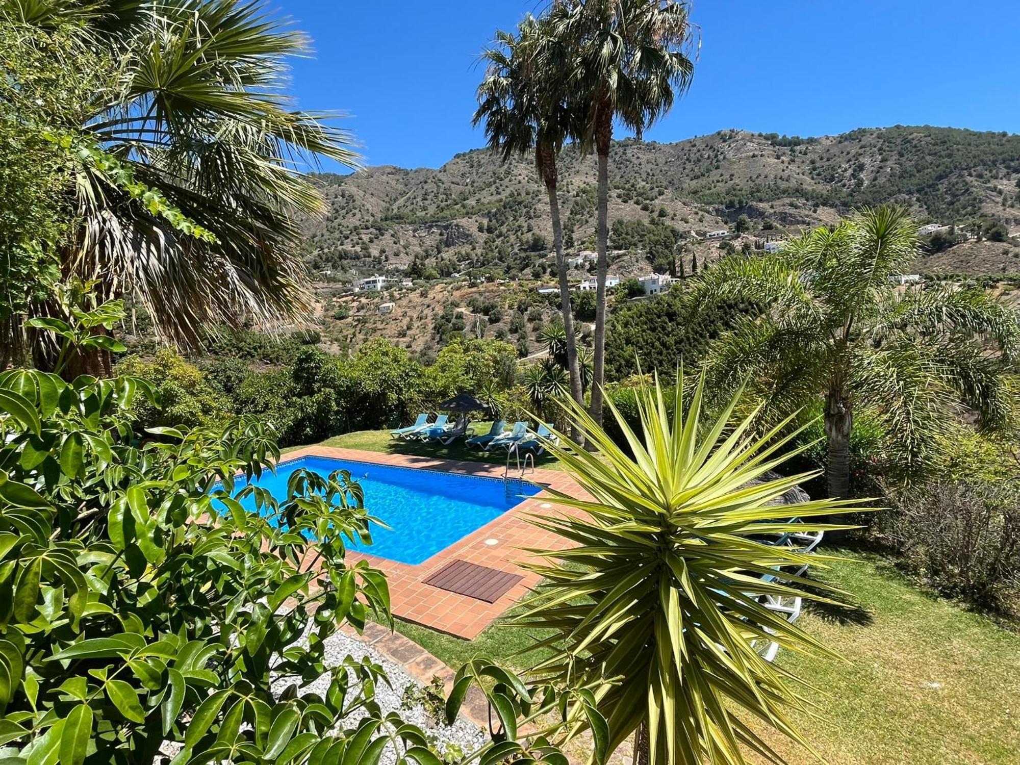 Casa Rural Alqueria Del Duende Frigiliana Bagian luar foto
